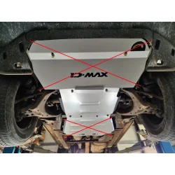 Stalowa osłona silnika Isuzu D-Max (2019-2026)